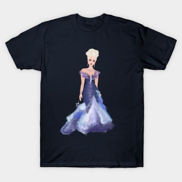 Manila Silver Foxy T-Shirt by YaelsColors